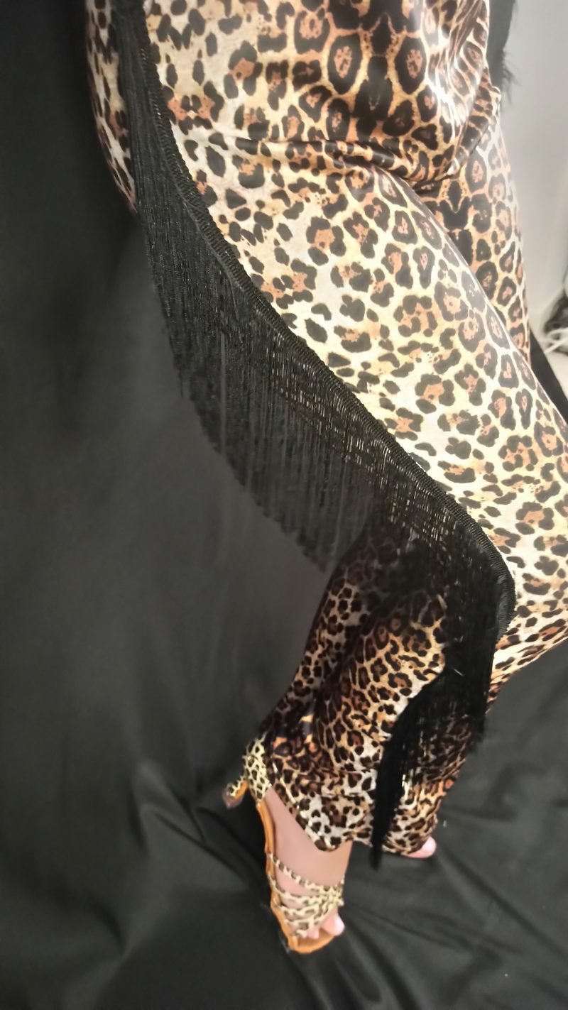 Παντελόνι Χορού Latin Leopard Pants - Image 4