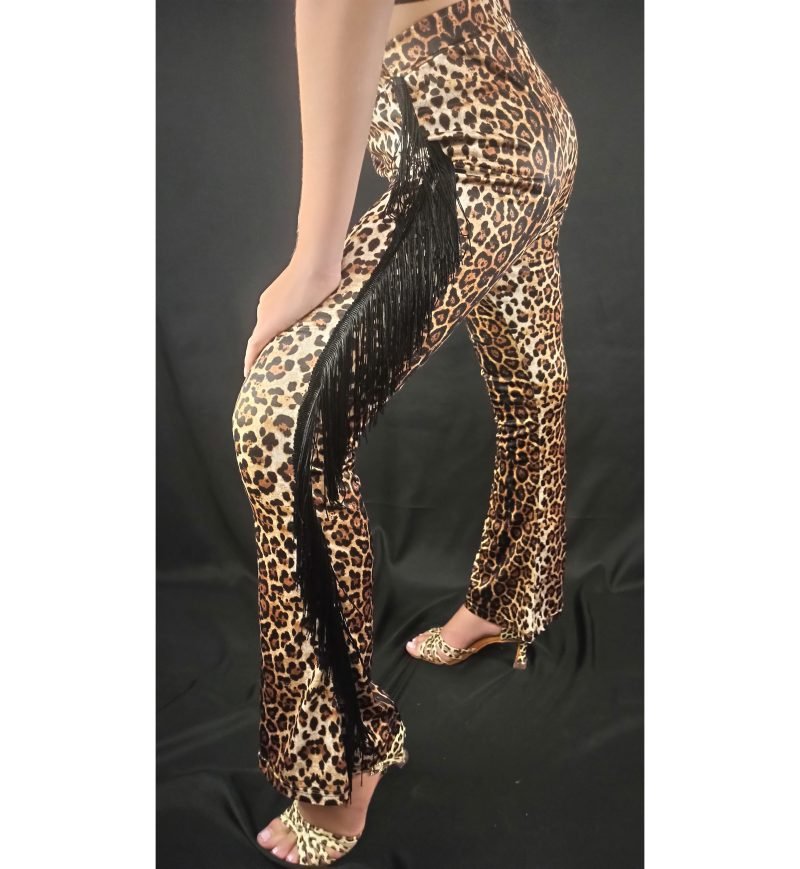 Παντελόνι Χορού Latin Leopard Pants - Image 1