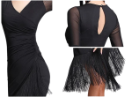 Φόρεμα Χορού Latin Black Simplicity - Image 2